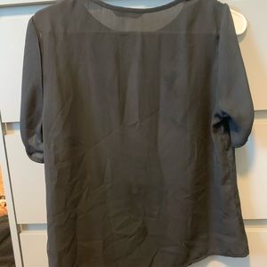 Black tie Sleeve Blouse